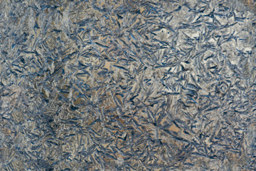 texture of frost pattern on glass seamless