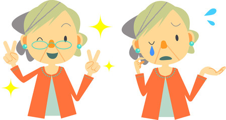 シニア　女性　悩み＆解決セット