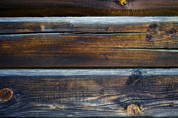  Texture background, old wooden boards. Semicircular logs, hut.