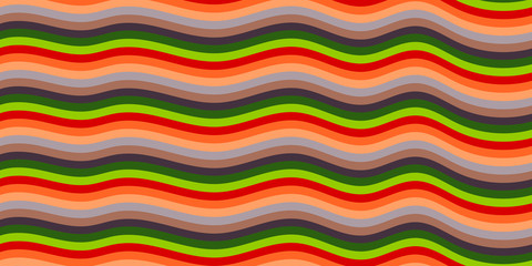 Colorful background with curved lines. Pattern design for banner, poster, flyer, card, cover, brochure