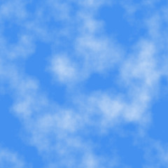 Seamless tile clouds texture