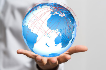 Best Internet Concept of global business from concepts series