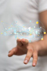 business, people, communication, social network and technology concept