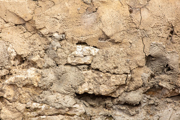 Old concrete wall as an abstract background