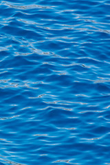 Obraz premium Blue expanse of water at sea as abstract background