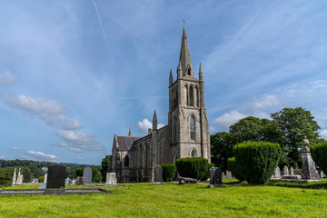 Shillelagh Church and cemetery, County Wicklow.