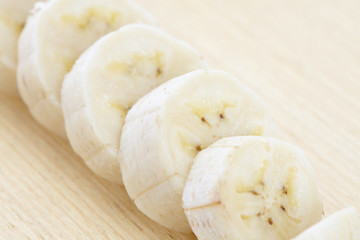 banana on plate