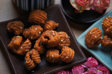 The caramelized crispy gnocchi