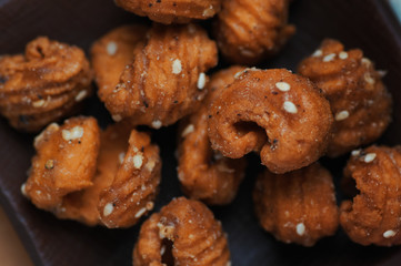 The caramelized crispy gnocchi