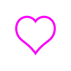 Love heart logo symbol icon vector illustration EPS 10