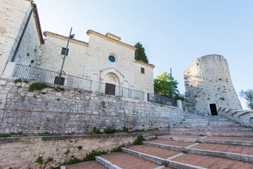 San Bartolomeo church, Campobasso city in Molise