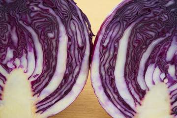 Obraz premium purple cabbage