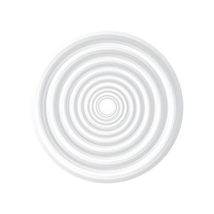 Art glossy wavy aqua futuristic light grey color paint modern fond of soft smooth shiny splash spread of funnel. Stock vector illustration on white background.