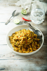 Spicy vegan rice