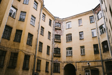 old building in the city