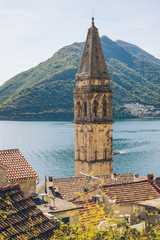 church in kotor bay montenegro