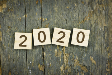 Happy 2020 new year, holiday and celebration concepts.