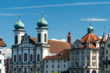 Obraz premium Jesuit Church in Lucerne