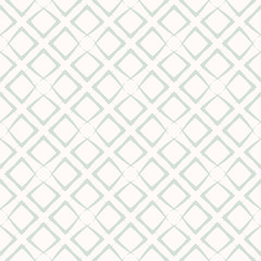 Subtle vector grid seamless pattern. Abstract geometric texture with squares