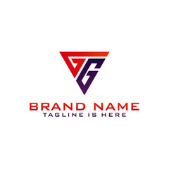Letter GG logo icon design template elements