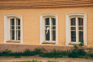 facade of an old house
