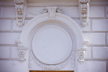 facade of an old building