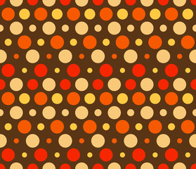 Abstract seamless bubble pattern. Background design for prints, textile, fabric, package, cover, greeting cards.