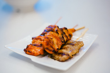 Grilled pork
