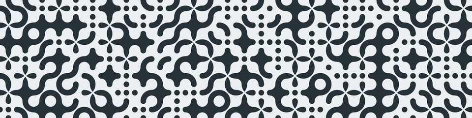 Truchet Random Pattern Generative Tile Art background illustration