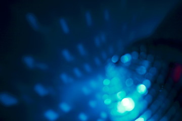 Abstract blurred photo of light and bokeh.