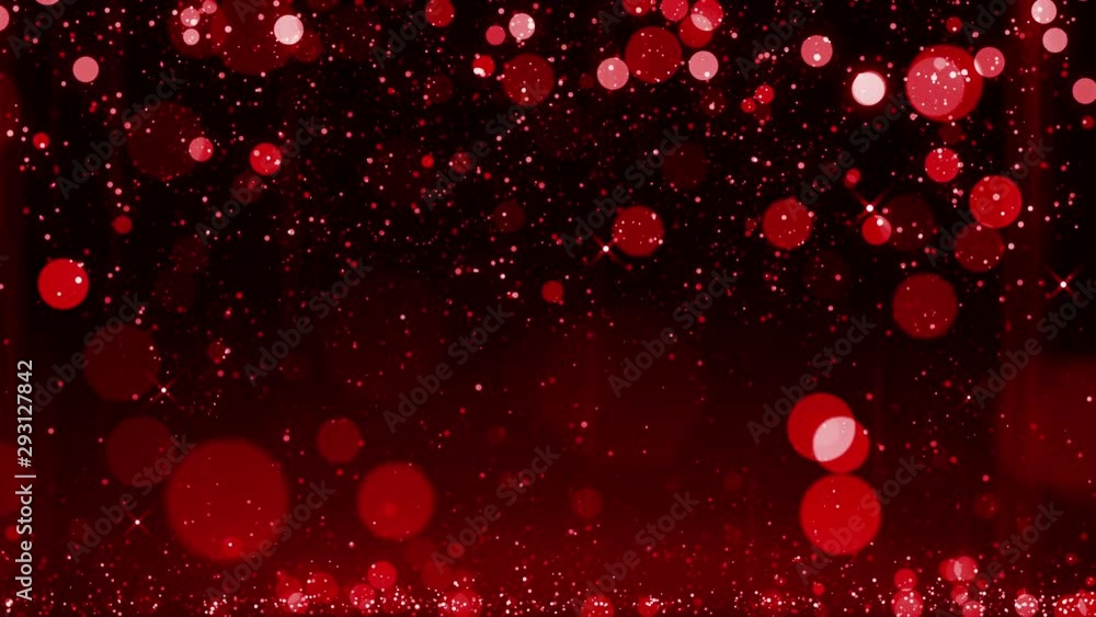 Canvas Prints falling glitter abstract bokeh particle festive background happy new year, merry christmas style
