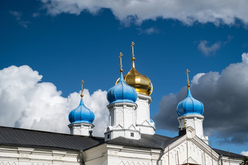 The Church of Resurrection in the Ashitkovo. Nizhny Novgorod architecture. 19-th century Ashitkovo, Voskresensk urban district, Moscow region