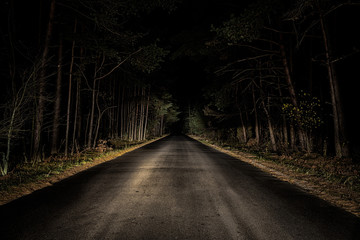 Night Road - Powered by Adobe