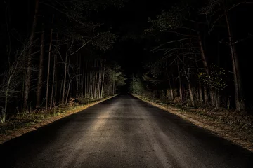 Rolgordijnen Nachtweg © REDPIXEL