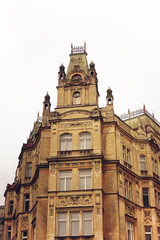 Fototapeta na wymiar town hall in prague czech republic