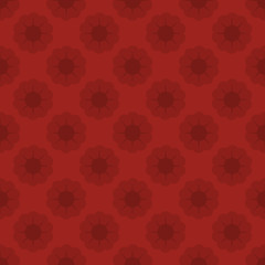 Flower seamless background. Vector illustration.