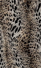 Leopard Pattern. Leopard Print. Leopard Texture. Leopard background. Animal Skin For Textile Print, Wallpaper.Geometric And Ethnic Animal Texture Art Abstract Background. Scarf, Print, Fabric