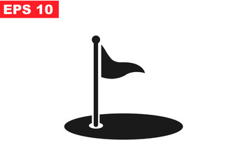 flag isolated on white background