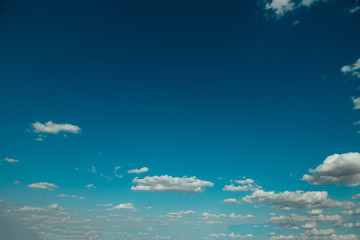 Fototapeta na wymiar Clouds in the sky in spring