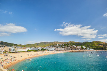Obraz premium Tossa de Mar in Catalonia, Spain