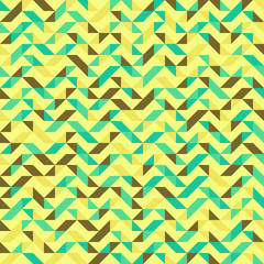 Abstract seamless pattern. Colorful geometric background with triangles.