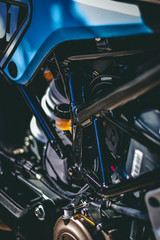 Obraz premium Motorcycle close up