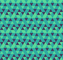 Seamless abstract triangle textile pattern. Multicolor modern stylish background cover geometric shapes.