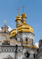 Fototapeta na wymiar Kiev Pechersk Lavra in Kyiv, Ukraine