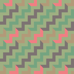 Abstract seamless zigzag pattern. Background design for prints, textile, fabric, package, cover, greeting cards.