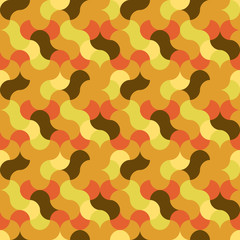Abstract seamless fish scale pattern. Background design for prints, textile, fabric, package, cover, greeting cards.