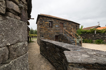 Fototapeta na wymiar Quintandona, schist village