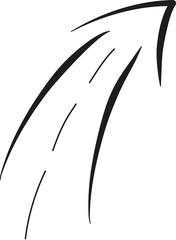 On the road - going forward, symbol for traffic, arrow with road, have a goal, challenge, develop yourself, mindset, confidence, personality