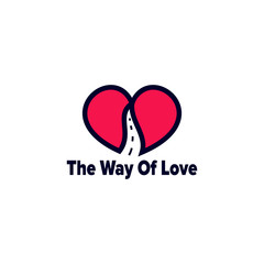 The way of love logo design inspiration