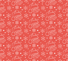christmas seamless pattern